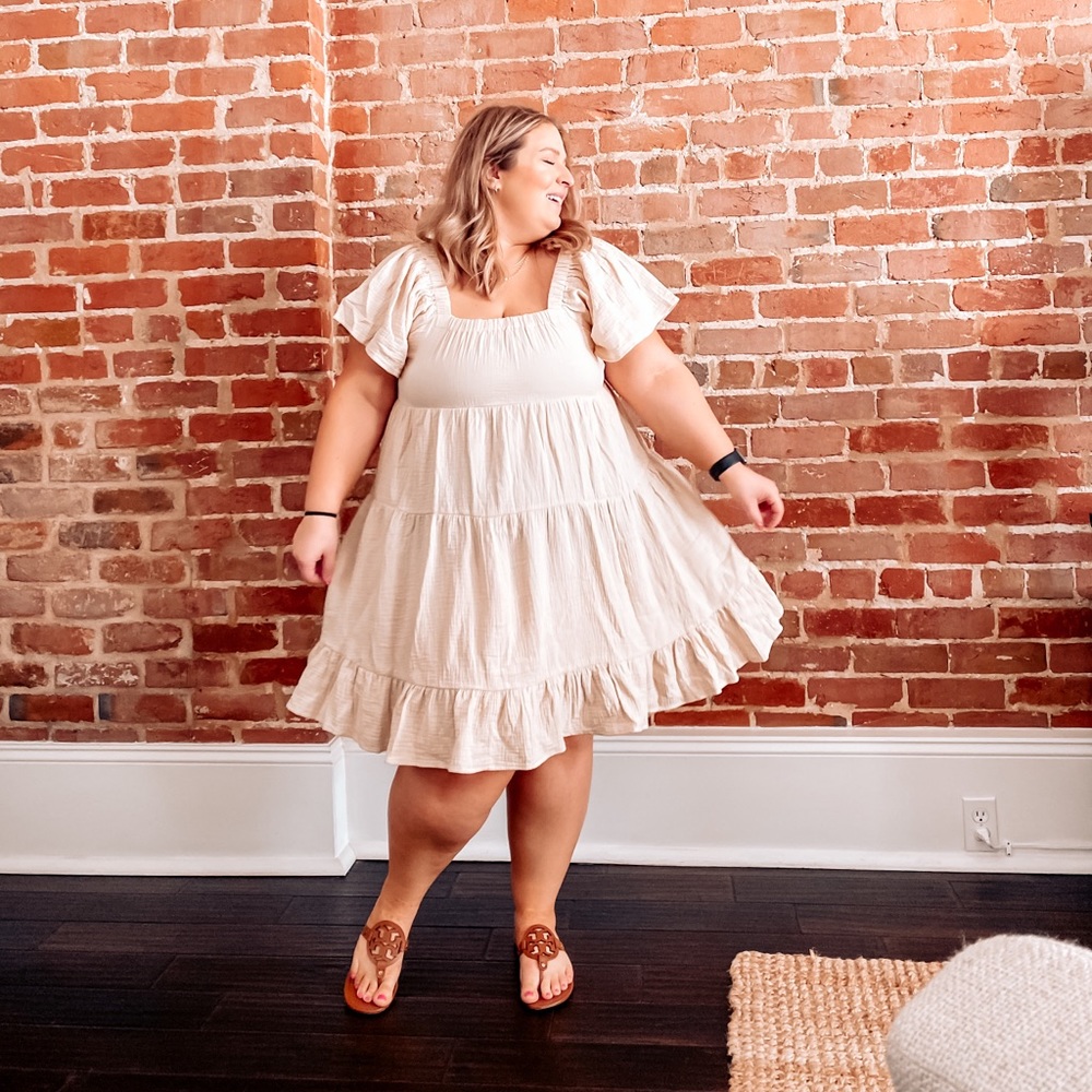 Boutique tiered ruffle dress